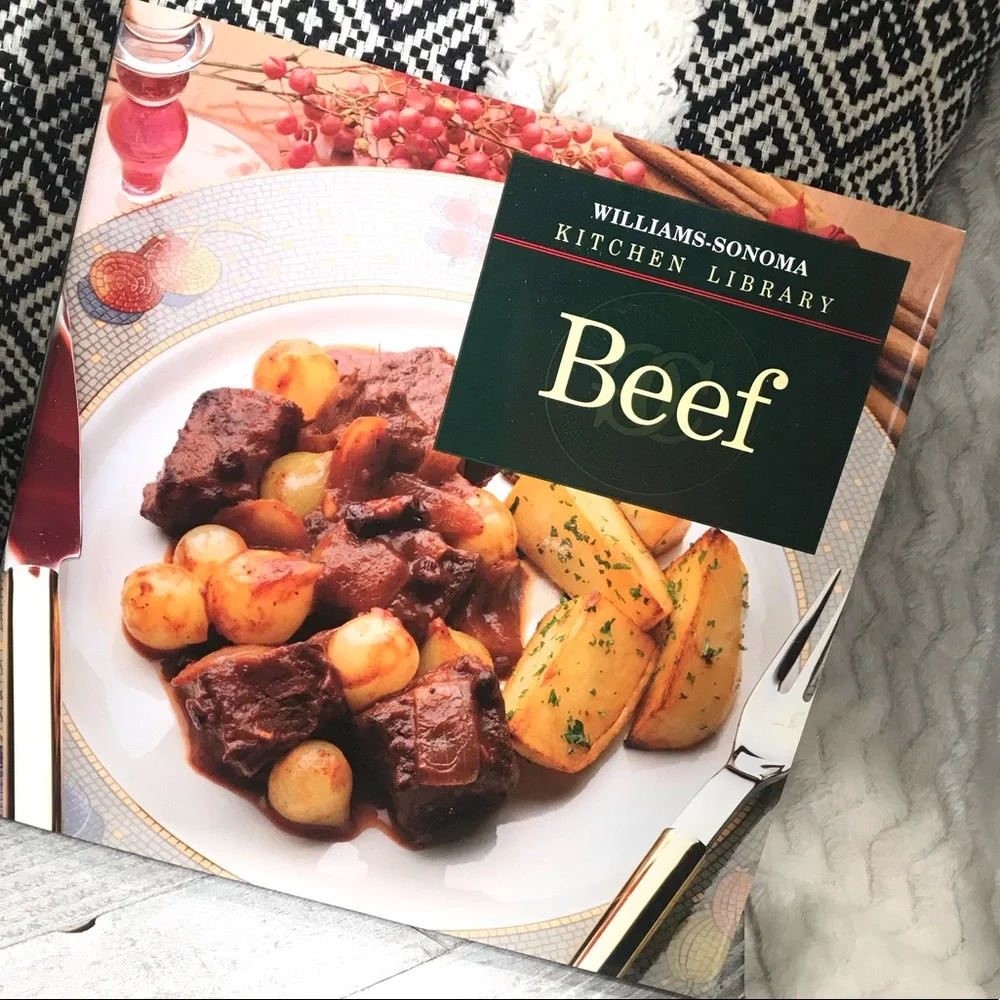 🔹NWT Williams-Sonoma Beef Cookbook